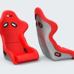 rseat n1 red silver seat